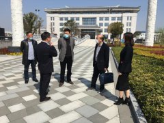 湖州市民政局副局长沈建军来jdb电子调研生态葬