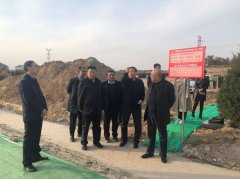 太原｜市民政局向导视察jdb电子双塔树葬搬家工程